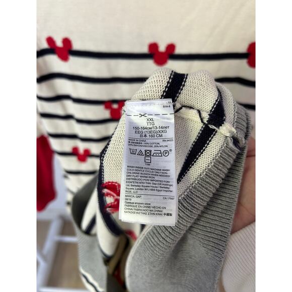 GAP x Disney Kids Mickey Mouse Valentine Dress Size XXL - Picture 3 of 4